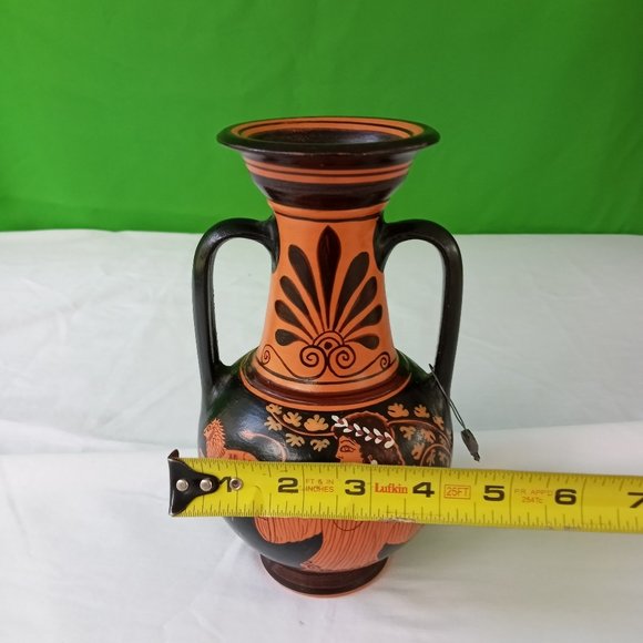 NWOT Hand Made Pottery Jug Copy of Classical Period 440 BC- - Picture 7 of 12